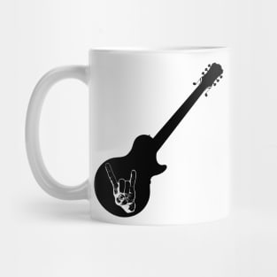 Rock that Music in Black Mug